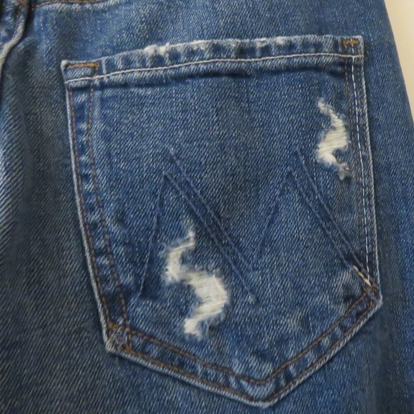 MOTHER SUPERIOR The Tomcat Jeans in Playing With Scissors - Size 24 - Picture 12 of 14